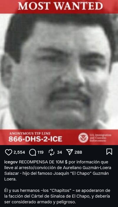 Mexican Forces Reportedly Conducting Operation To Detain 'El Guano,' Brother Of 'El Chapo' Guzman