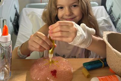 The NHS is in the middle of a flu catastrophe – but my daughter’s doctors still threw her a party