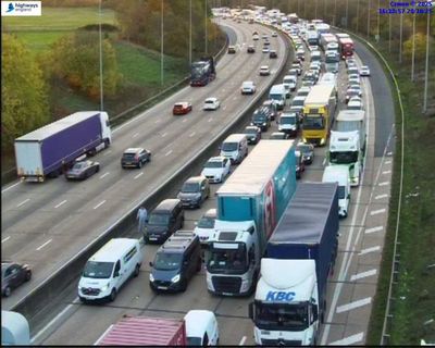London travel news LIVE: Multi-vehicle crash causes chaos on M25