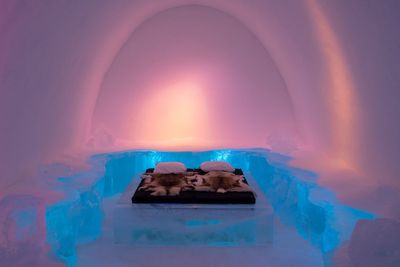 Hotel made entirely of ice opens in Lapland for the winter