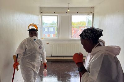 Bathtubs of faeces and bottles of urine: Inside the life of a trauma cleaner