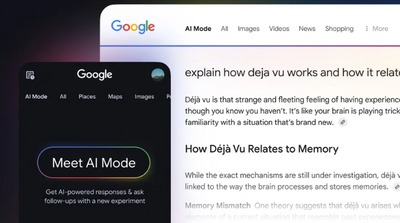 Google Search Ditches Magnifying Glass for AI 'Plus' Symbol