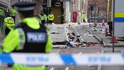 Driver who ploughed into crowd at Liverpool football parade jailed for over 21 years