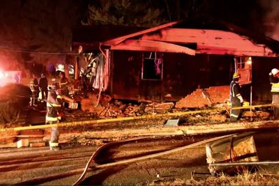 11 firefighters and 2 other people injured after North Carolina house fire and explosion