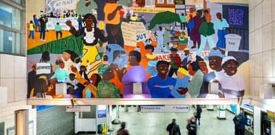The Congregation: Brixton tube station’s mural of joy, resistance and community