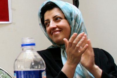 Iranian Nobel laureate Narges Mohammadi taken to hospital after arrest, family says