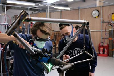 'They opened up bicycle building for the normal person' - the frame building academy that changed an industry