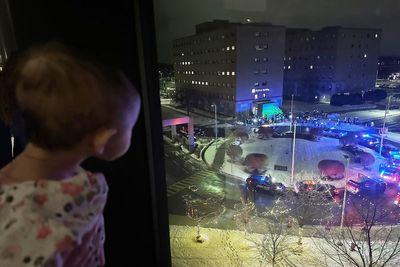 A nightly tradition brings light and hope to children at Michigan hospital