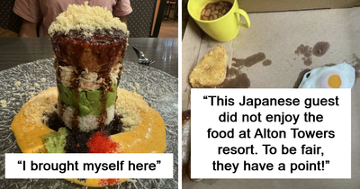 55 Restaurant Dishes Served So Strangely People Took Photos First