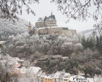 A winter tour of Luxembourg’s fairytale chateaux – on the country’s free bus network