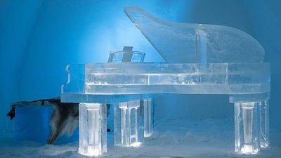 Would you sleep on ice? Inside the winter hotels that melt away each spring