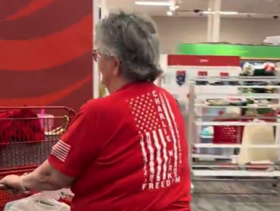 TikToker Confronts Elderly Target Worker Over Charlie Kirk 'Freedom' Shirt, Sparking Online Outrage: WATCH