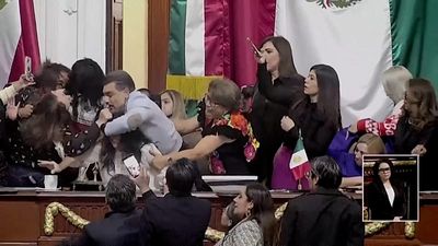Chaos erupts in Mexico City’s Congress during transparency reform debate