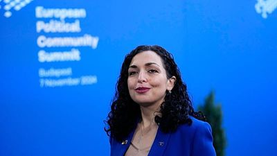 Europe is our destiny, Kosovo’s President Vjosa Osmani tells Euronews