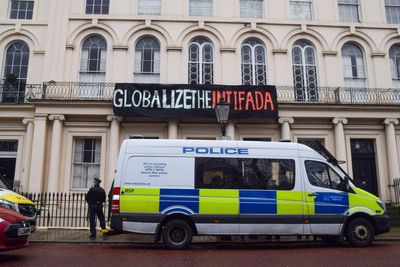 Pro-Palestine protesters chanting ‘globalise the intifada’ in the UK face arrest, police confirm