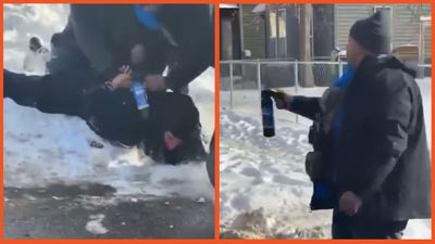 ‘Let her go she’s pregnant’: ICE demonstrates inhumanity as agents pin pregnant woman on her stomach