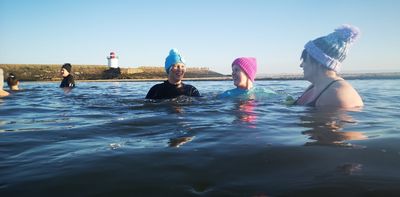 How open-water swimming can transform midlife wellbeing – new research