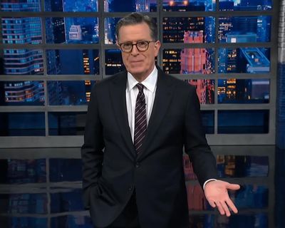 Stephen Colbert on Susie Wiles’s candid interviews: ‘She dished, bish’