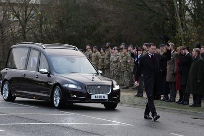 People line streets to mourn British soldier killed in Ukraine