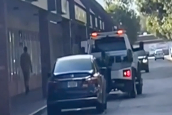 Tow truck driver arrested for towing vehicle with 4-year-old still inside then driving away as she fell out