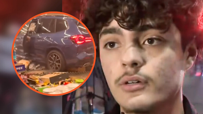 Out-of-control SUV rams butane tanks and lighters. Then a young California hero saves everyone from the inferno