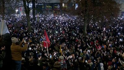 Thousands protest in Lithuania against changes to public broadcaster law