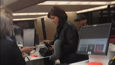 Father of 2yo faces the unthinkable at airport. Then a random woman feels ‘compelled’ to intervene, sparking demand to find her