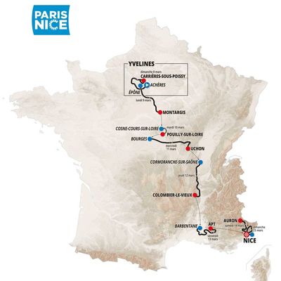 Paris-Nice 2026 route revealed, including team time trial that could be vital pre-Tour de France testing ground