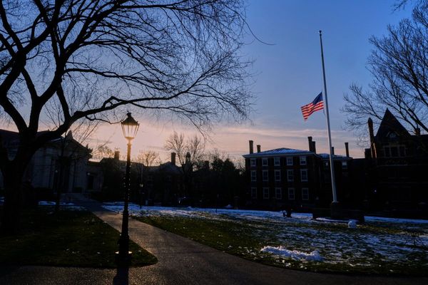 Brown University to release early decision notices as the search goes on for a shooting suspect