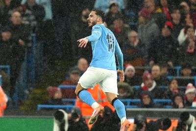 Rayan Cherki shines as Man City beat Brentford to reach Carabao Cup semi-finals