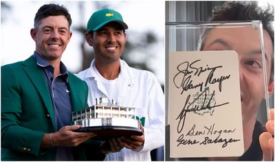 Rory McIlroy Reveals Grand Slam Themed Christmas Present From Caddie Harry Diamond