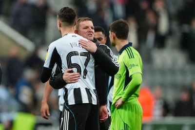 Lewis Miley’s goal a ‘reward’ for reaction to right-back role – Eddie Howe