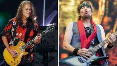 “The first thing I said to him was, ‘You bought Greeny.’ He goes, ‘Yeah, I’ve got it. You want to play it?’” Iron Maiden’s Adrian Smith had a chance encounter with Kirk Hammett – and ended up babysitting his iconic Les Paul