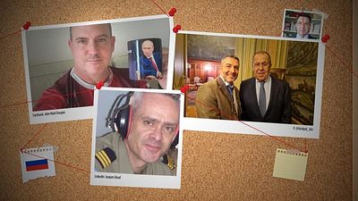 Who are the Westerners sanctioned by the EU for spreading Russian propaganda?