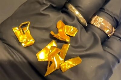 Gold logo found on AC unit from decades ago sparks treasure hunt in South Korea