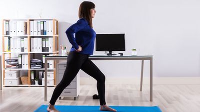 This desk-side Pilates workout can counteract the damaging effects of sitting with just five moves