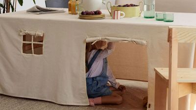 Skip the Kids' Table This Christmas — This Clever Tablecloth Lets You Create a Special Space For Them (While Still Remaining Surprisingly Stylish)