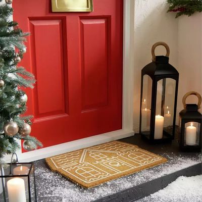 Quick! If you still haven’t got a Christmas doormat yet, these gingerbread house designs will get you in the festive spirit for as little as £4