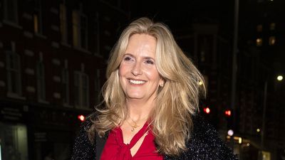 Penny Lancaster proves that a leather skirt is the winter staple not to be ignored