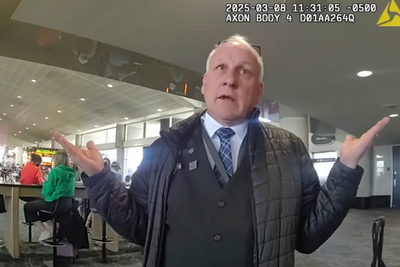 United Airlines flight attendant arrested for tapping someone on the shoulder