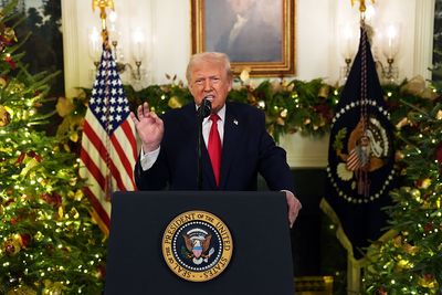 Trump bucked tradition with partisan end-of-year address - Roll Call
