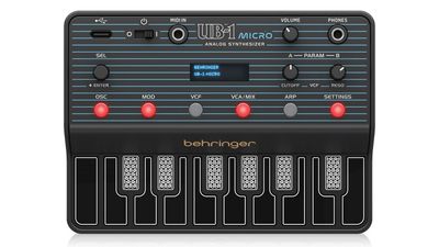 Behringer says its $55 Oberheim-inspired UB-1 Micro is the "world's smallest full-featured analogue synth"