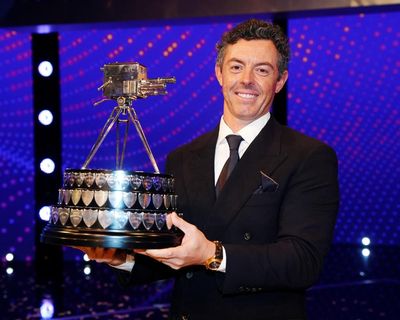 Rory McIlroy named Sports Personality of the Year at emotional ceremony