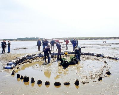 How we hold back the tide: levees, drains and a bronze age circle of skulls