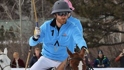 Prince Harry Injured During Snow Polo Match in Aspen