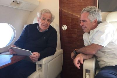 Noam Chomsky Once Addressed His Epstein Meetings — Has Said Little Since, Now Seen in Newly Surfaced Epstein Estate Photos
