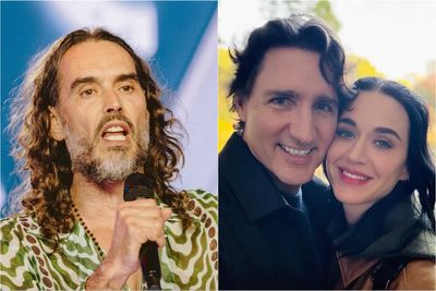 Russell Brand slams ex-wife Katy Perry’s relationship with Justin Trudeau in front of her mother