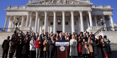 As millions of Americans face a steep rise in health insurance costs, lawmakers continue a century-long battle over who should pay for health care