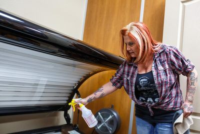 Getting an indoor tan? You’re making your skin much older, science confirms