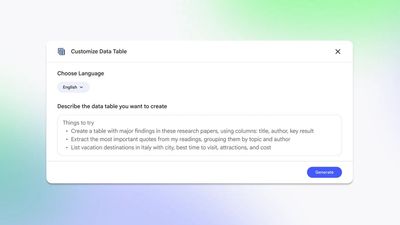 NotebookLM now turns your source material into tables ready for Google Sheets